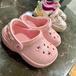 Toddler Girl Glitter Shoe Bundle – Size 5